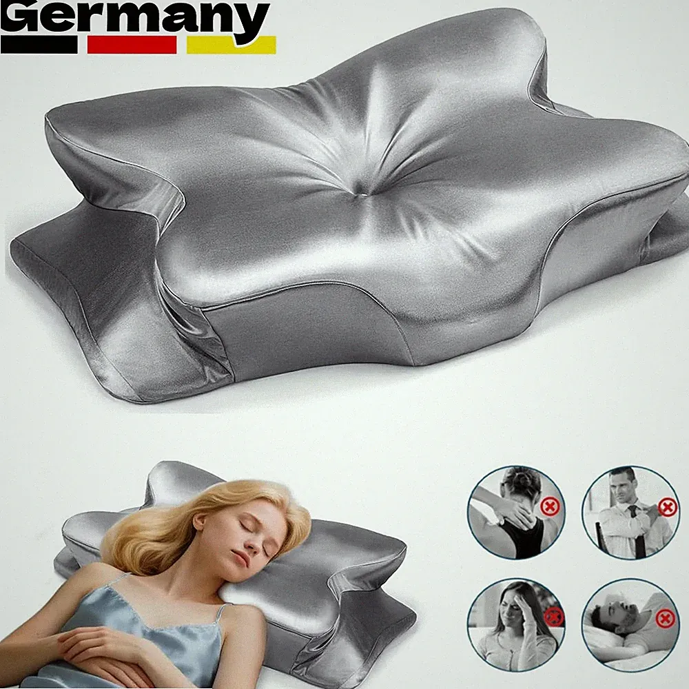Nackenstützkissen Kopfkissen für Seiten Rücken & Bauchschläfer Seitenschläfer DE