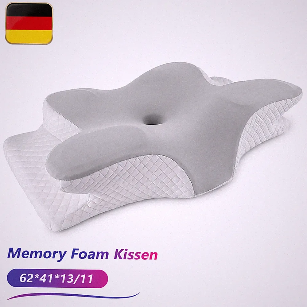 Nackenstützkissen Memory Foam Kissen Orthopädisches Kissen Für Bauchschläfer