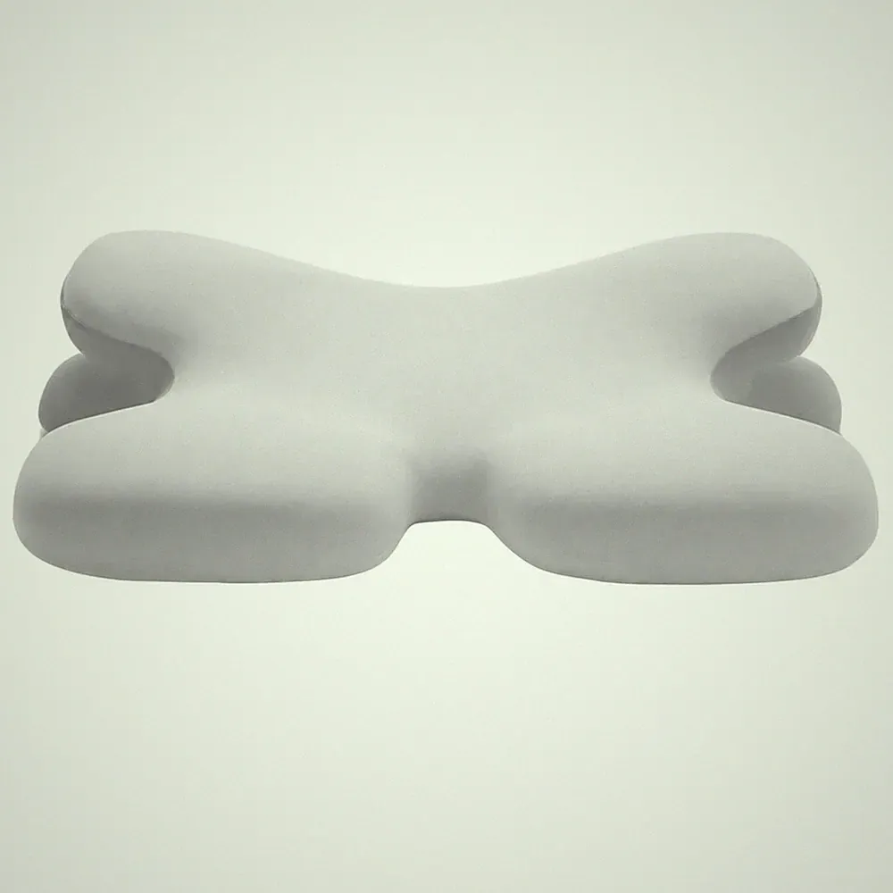 Nackenstützkissen orthopädisch Memory-Foam-Kissen atmungsaktiv für Schlafzimmer