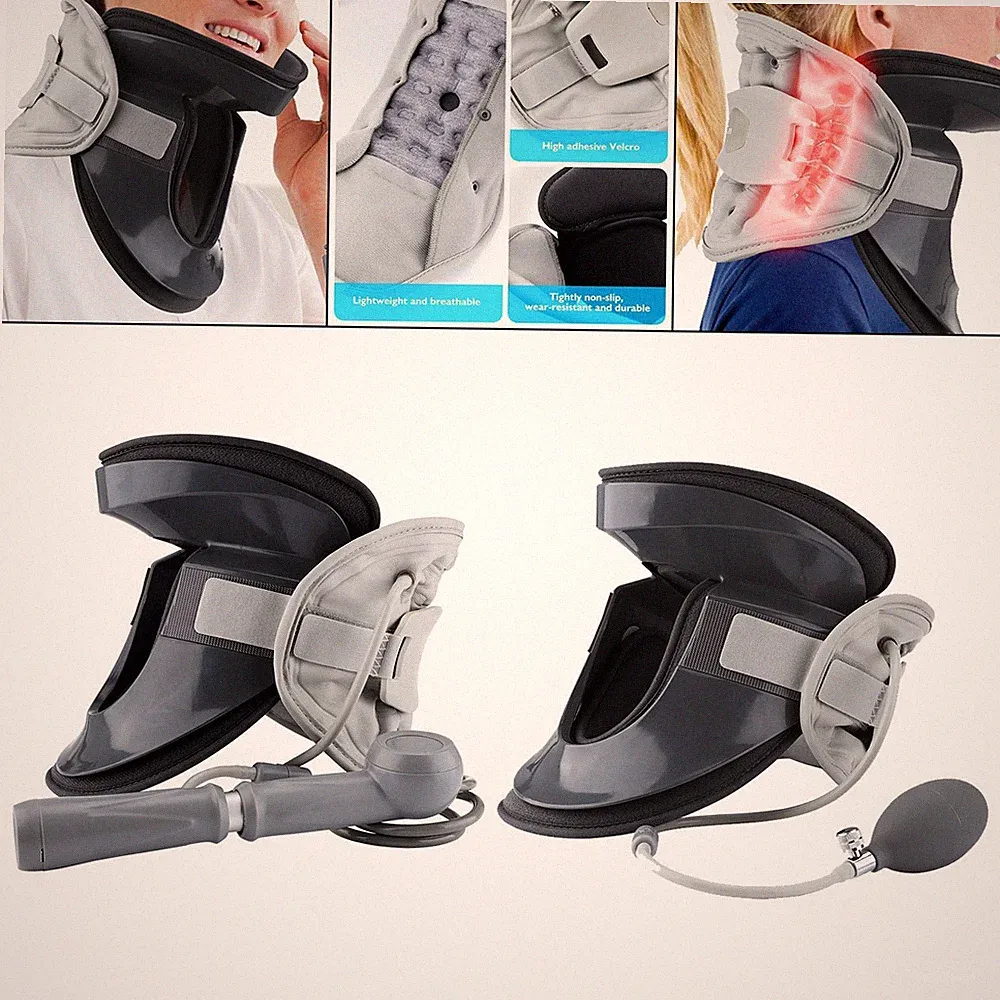 Nackentraktionsgerät Orthopädisches Kissengerät Traktor Hauspflegegerät Nacken