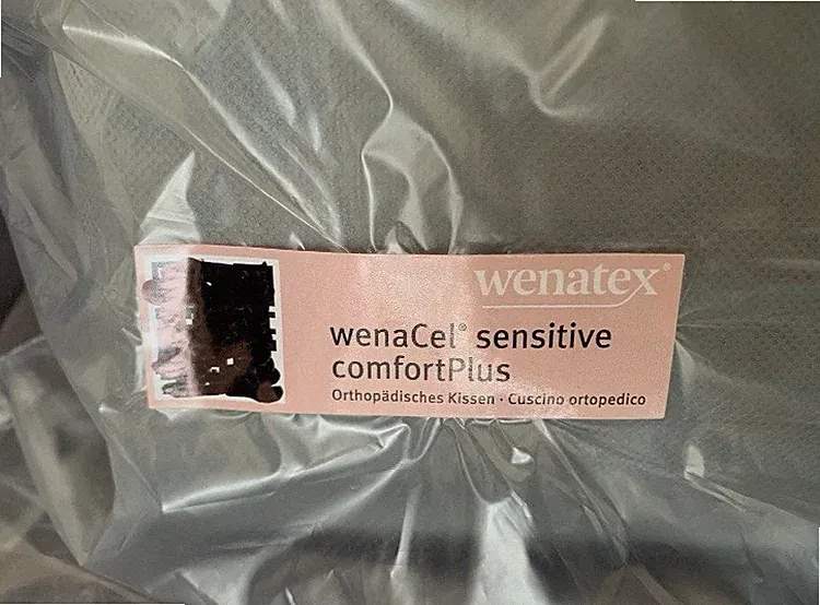 NEU Wenatex wenaCel sensitive orthopädisches Kissen 35x55 cm OVP