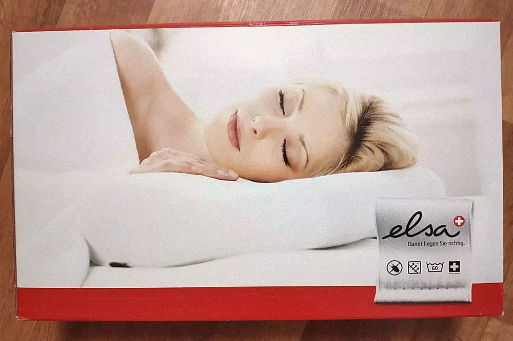 Original elsa Nackenkissen Der Klassiker Premium Schlafkissen Kopfkissen Gr. M
