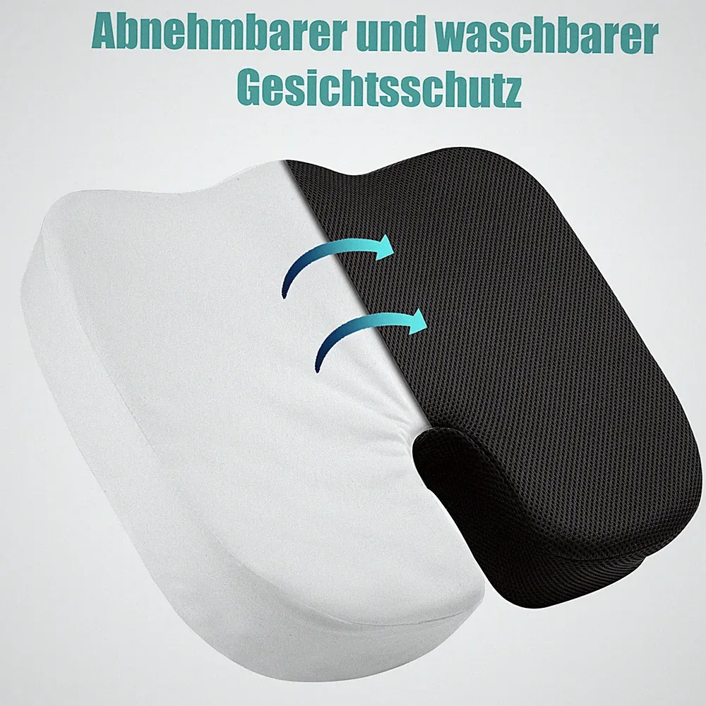 OrthoPad Sitzkissen Orthopädisches Steißbeinkissen Stuhlkissen Sitzerhöhung Foam