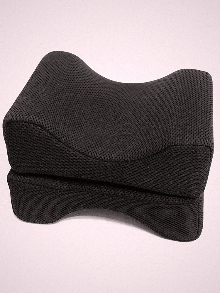 Orthopädische Bein Kissen 20x25x16 cm zwischen den Beinen Hüftgelenk Schwarz