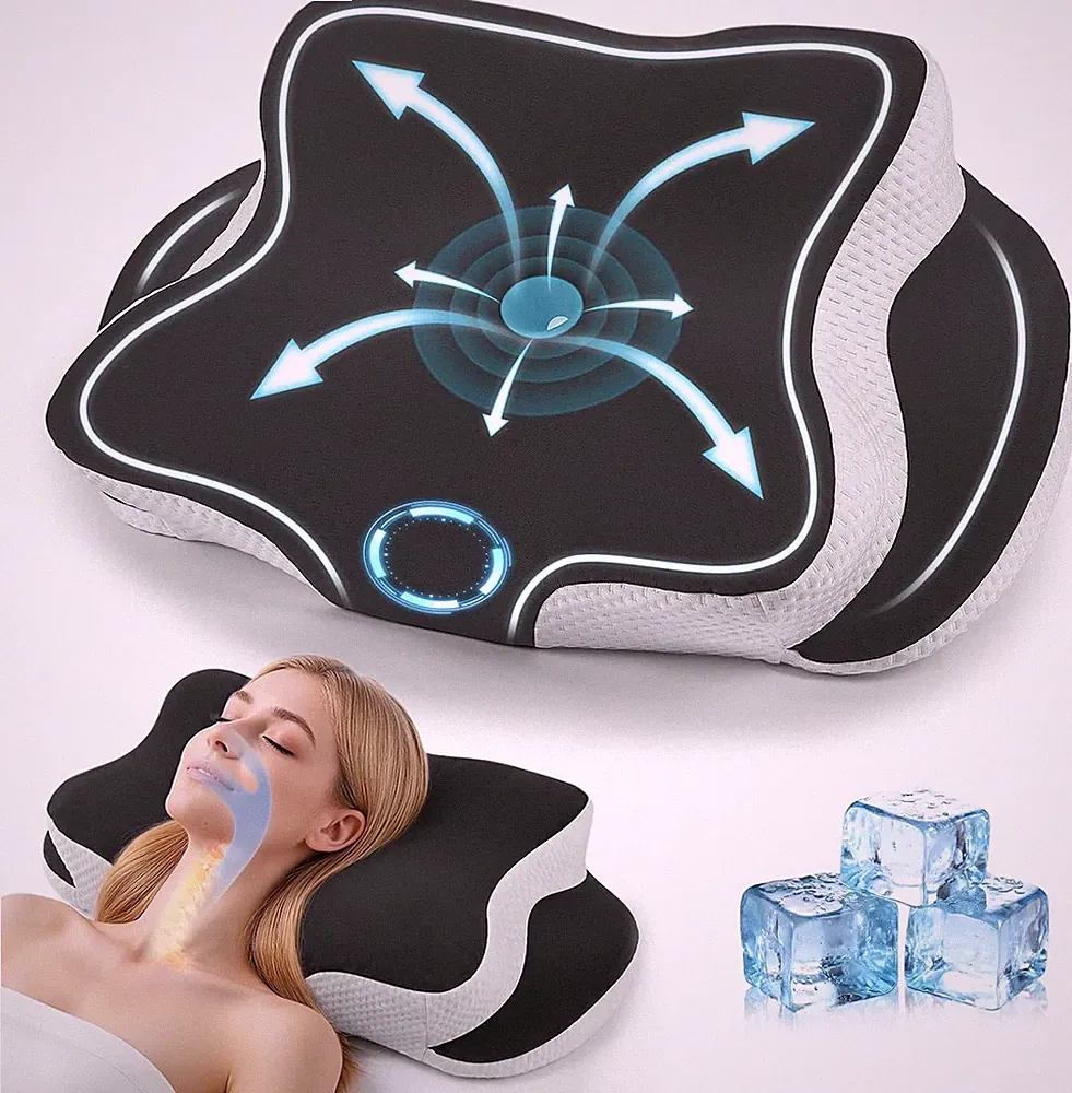 Orthopädische Kissen, Ergonomisches Kopfkissen, aus hochwertigem Memory Foam