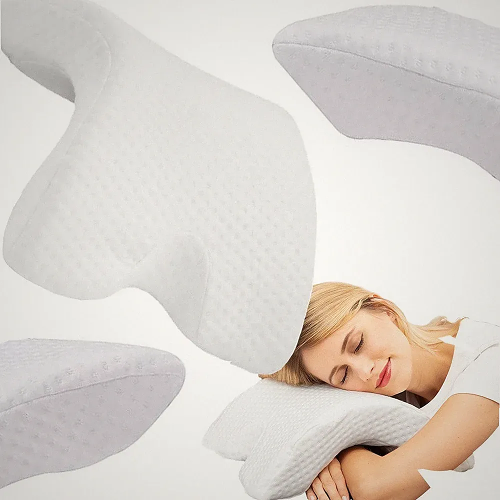 Orthopädische Seitenschläferkissen Memory Foam Armloch Kopfkissen Nackenkissen