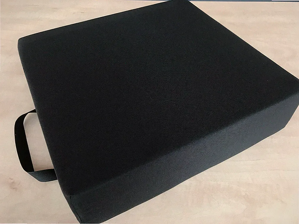 orthopädische Sitzerhöhung Aufstehhilfe mittelfest 40x40x15 Nässeschutzbezug