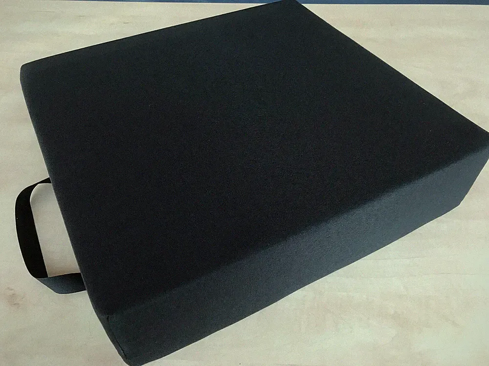 orthopädische Sitzerhöhung Aufstehhilfe extrastabiler Verbundschaum 50x50x12 cm