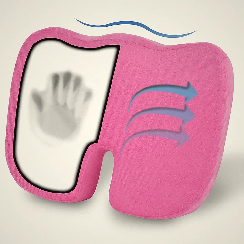 Orthopädische Sitzkissen Memory Foam,U-förmig Hintern Kissen