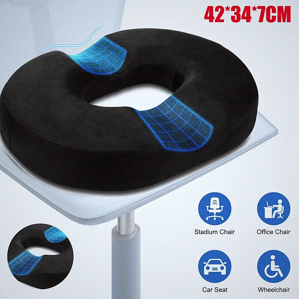 Orthopädischer Sitzring Hämorrhoiden Kissen Donut Sitzkissen Anti Dekubitus