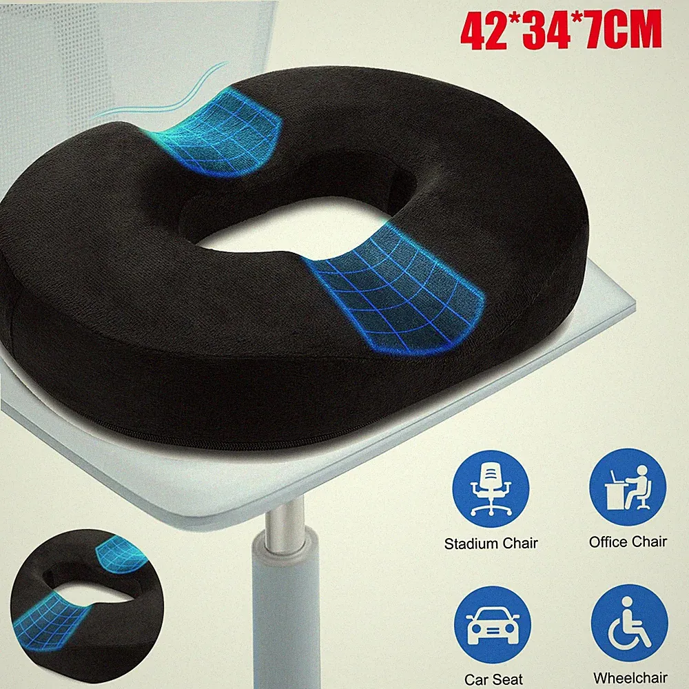 Orthopädischer Sitzring Hämorrhoiden Kissen Donut Sitzkissen Anti Dekubitus