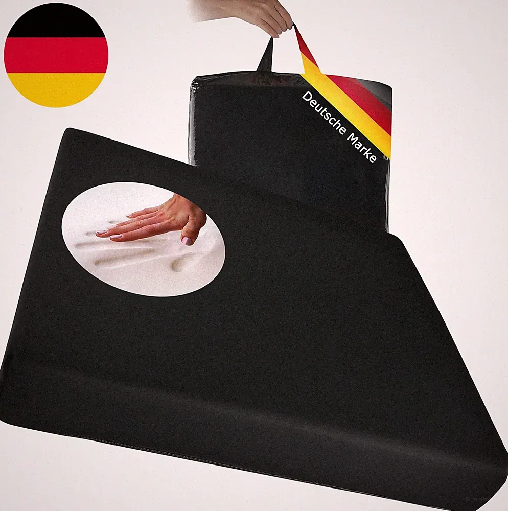 Orthopädisches anti Dekubitus Gelschaum-Sitzkissen 45X43X7 Cm – Made in Europa
