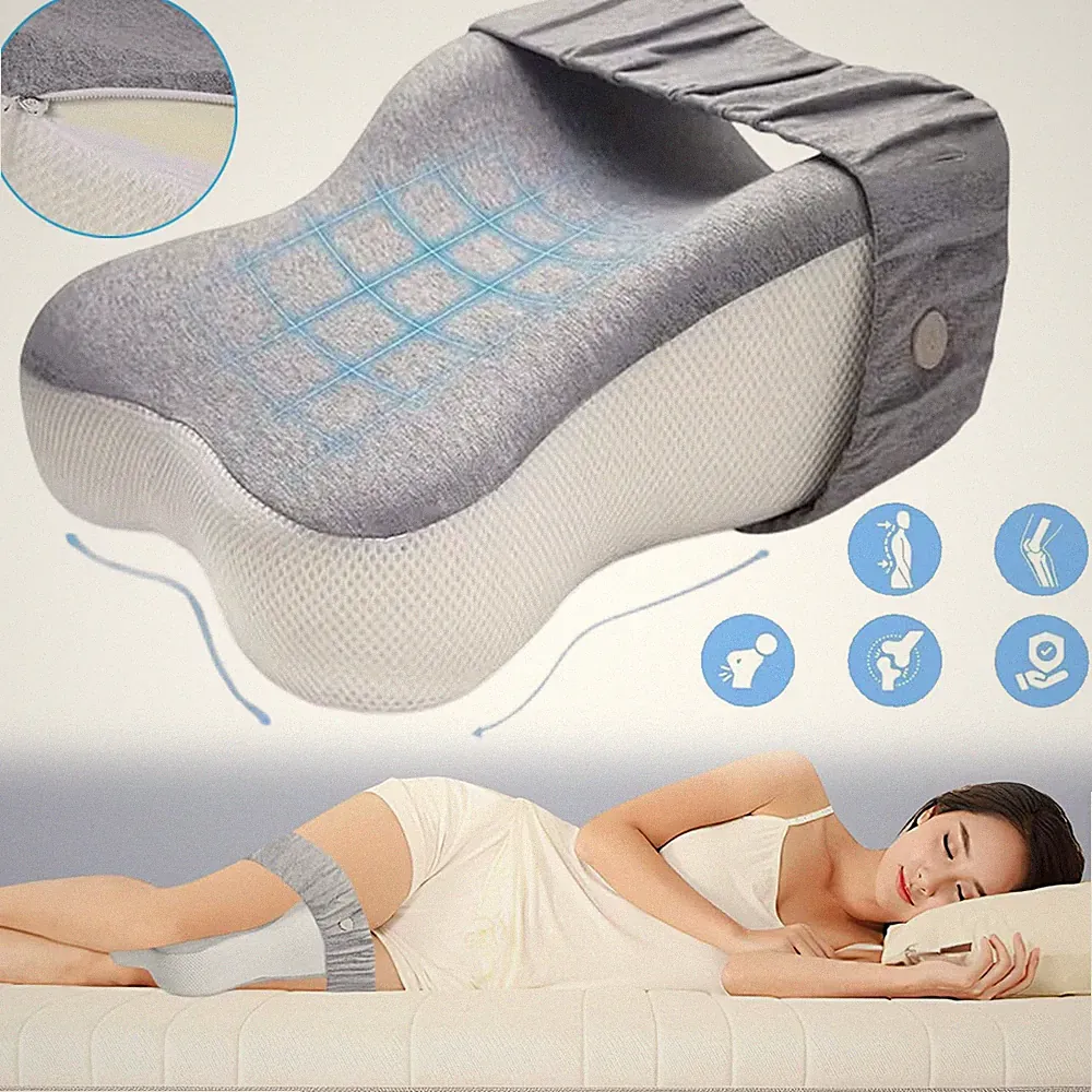 Orthopädisches Beinkissen Hüftkissen Schlafkissen Kniekissen für Seitenschläfer