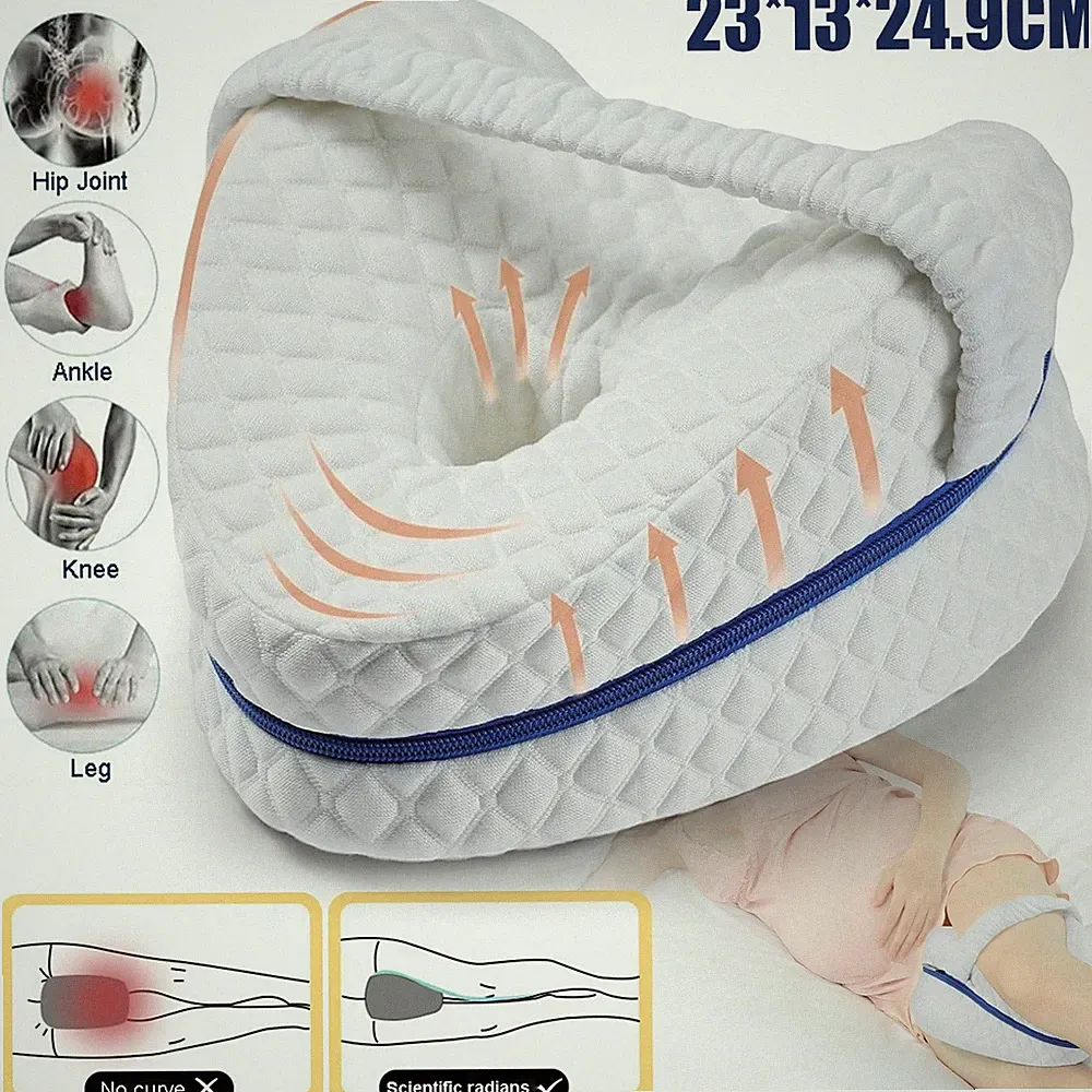 Orthopädisches Beinkissen Schlafkissen Kniekissen Seitenschläfer herzförmig NEU