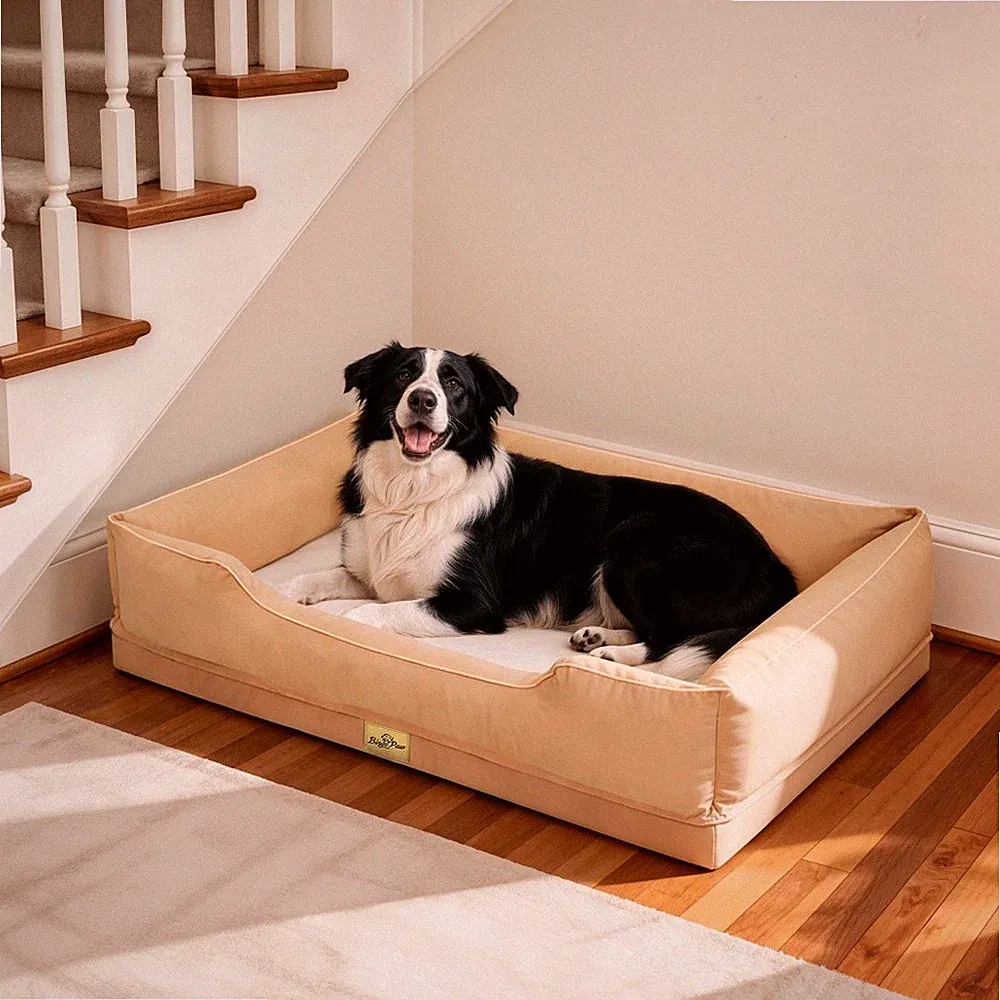 Orthopädisches Hundebett Größe Hunde Hundekorb Hundekissen maschinenwaschbar XXL