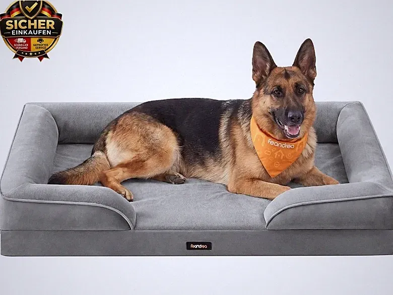 Orthopädisches Hundebett, Hundekissen, 122 x 85 x 17 cm