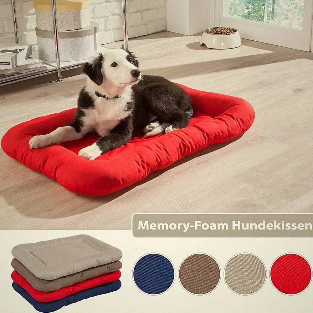 Orthopädisches Hundebett | Robustes Hundekörbchen für große und kleine Hunde