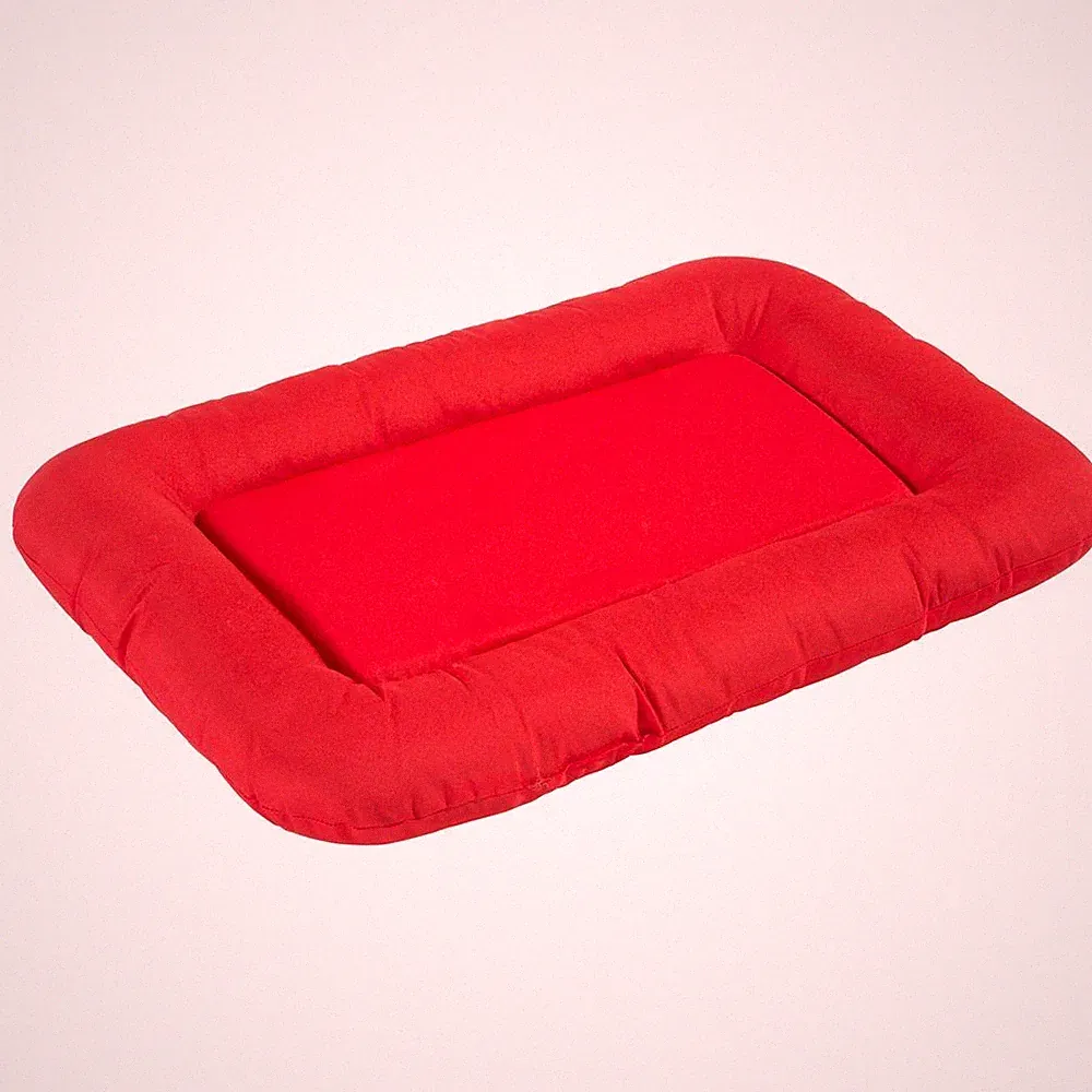 Rotes Memory Foam orthopädisches Kissen