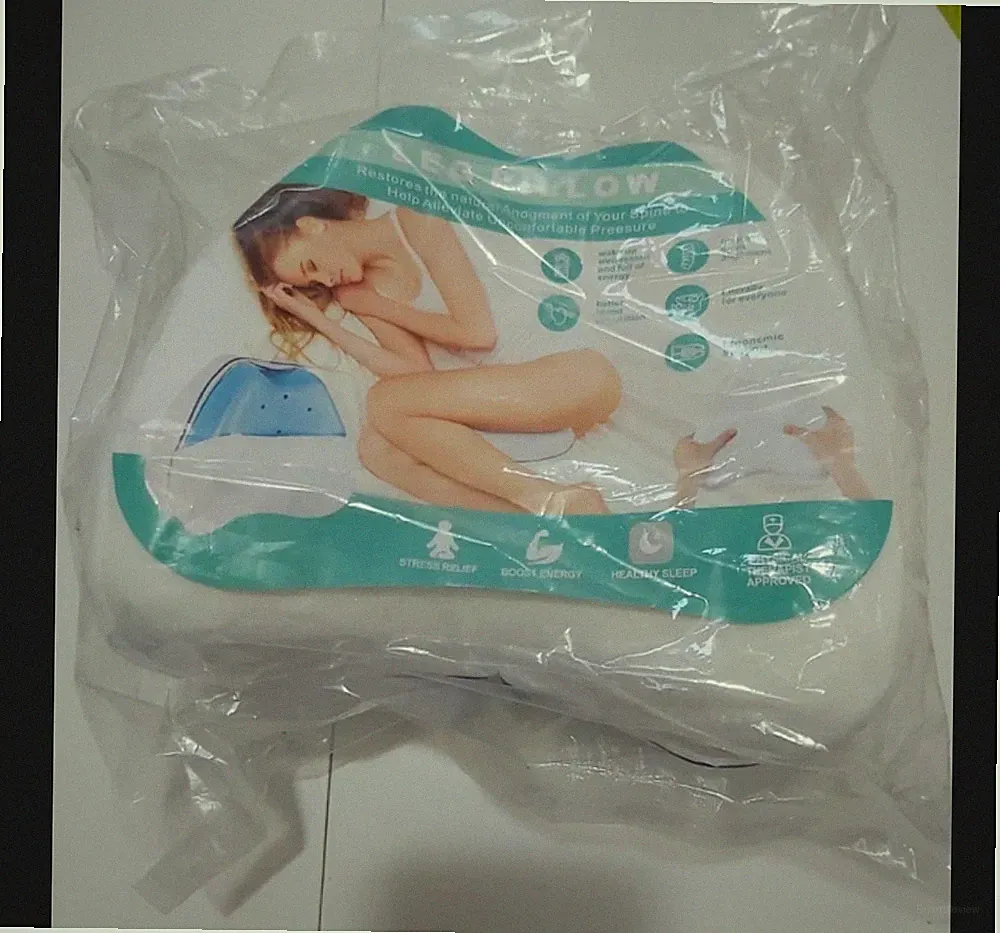 Orthopädisches Kissen Bein Memory Foam Knie Rücken Schmerzlinderung Schlafen Seitenstütze