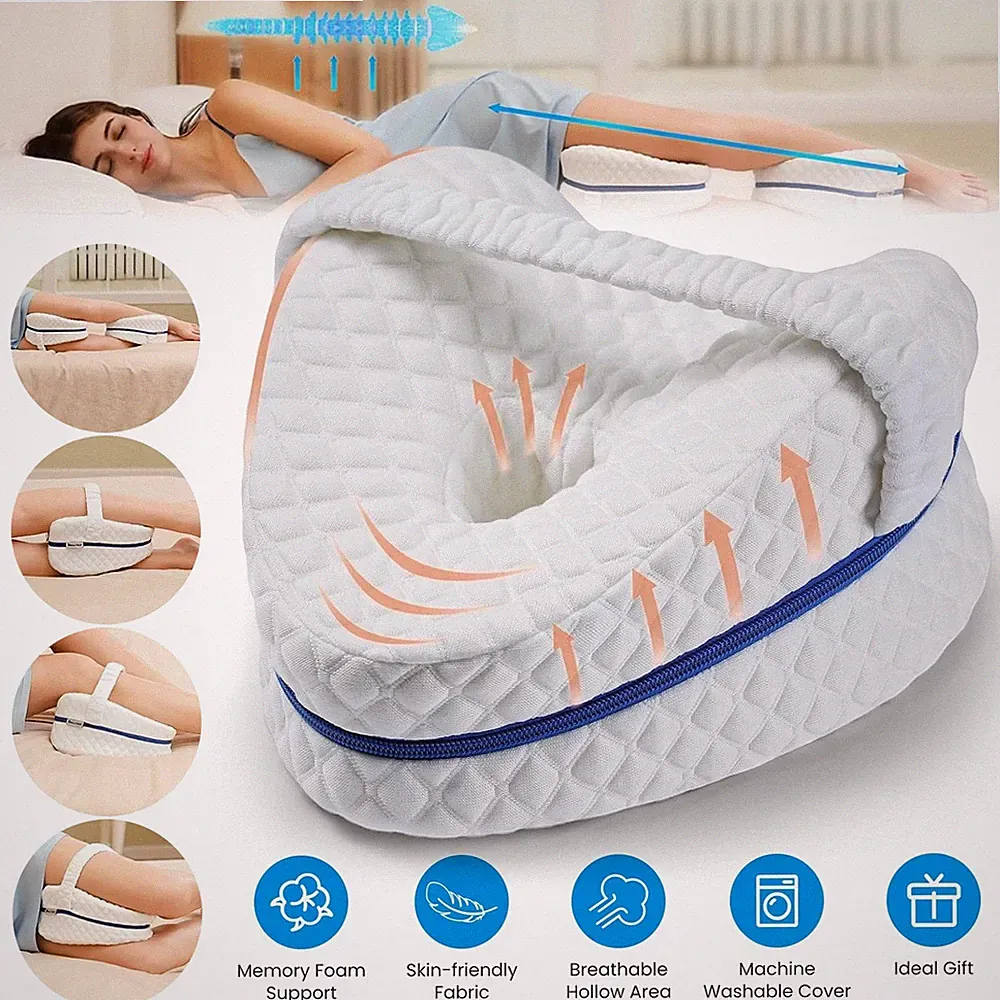 Orthopädisches Kissen,Kniekissen für Orthopädisches Bein Kissen Seitenschläfer