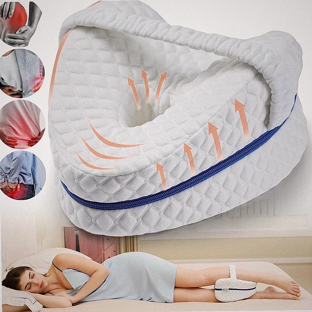 Orthopädisches Kissen, Kniekissen für Seitenschläfer, Orthopädisches Bein Kissen