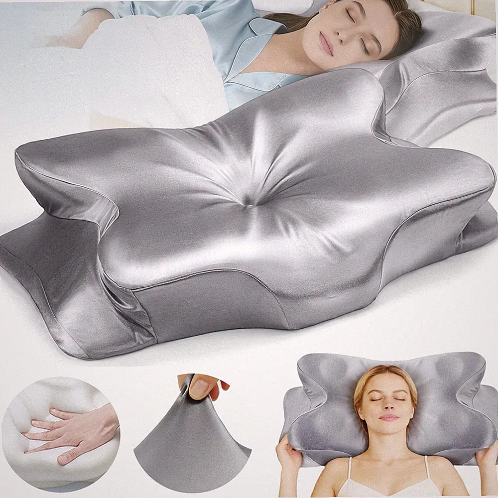 Orthopädisches Kissen Kopfkissen Nackenkissen Schlafkissen Kissen Memory Foam