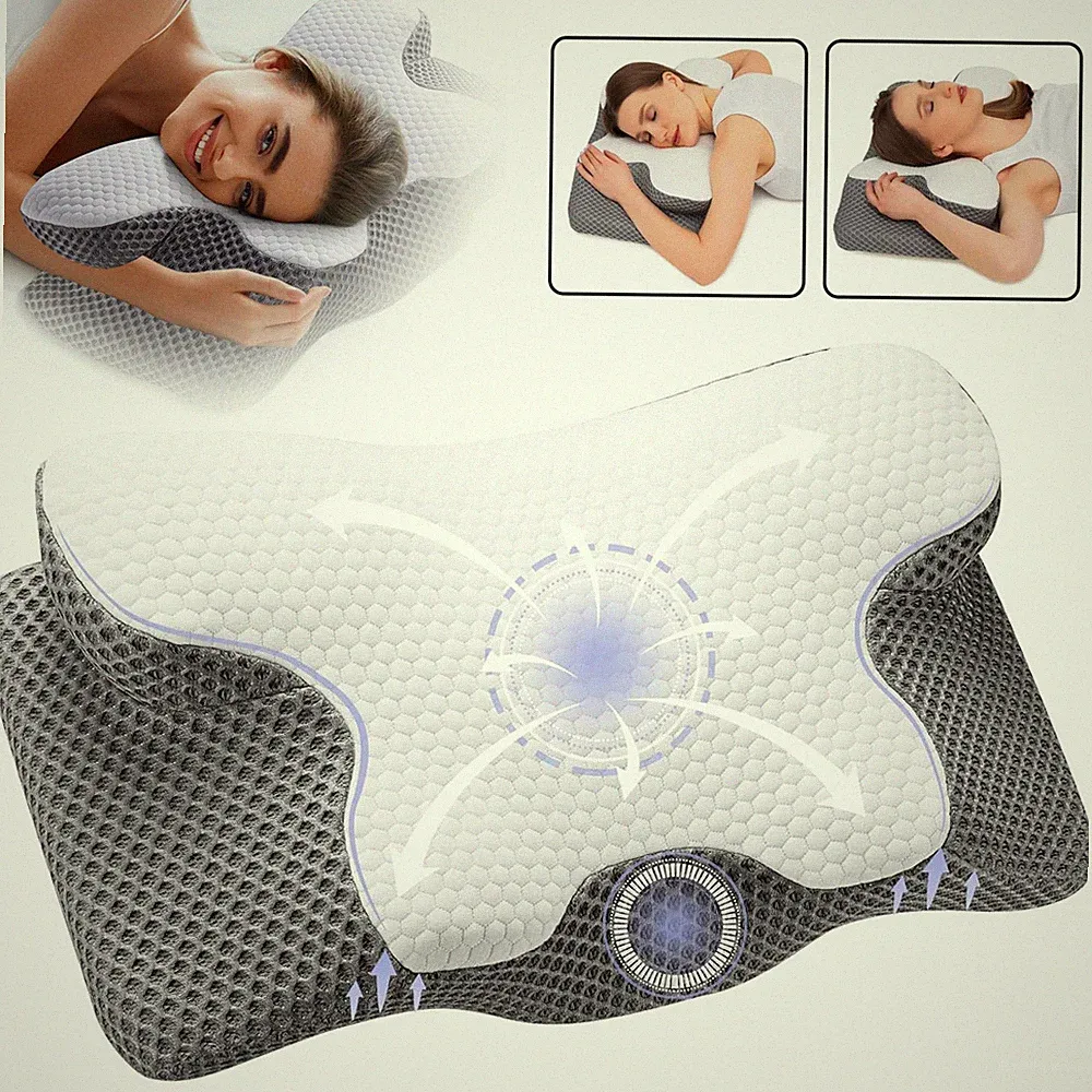Orthopädisches Kissen Memory Foam Antischnarchkissen Nackenstützkissen Kissen