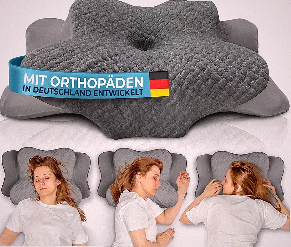 Orthopädisches Kissen Memory Foam Ergonomisches Nackenstützkissen Seitenschläfer