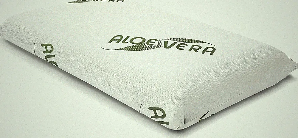 Orthopädisches Kissen Memory Foam Kopfkissen mit Aloe Vera-Bezug - nachverpackt