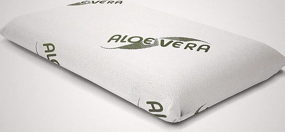 Orthopädisches Kissen Memory Foam Kopfkissen mit Aloe Vera-Bezug - nachverpackt