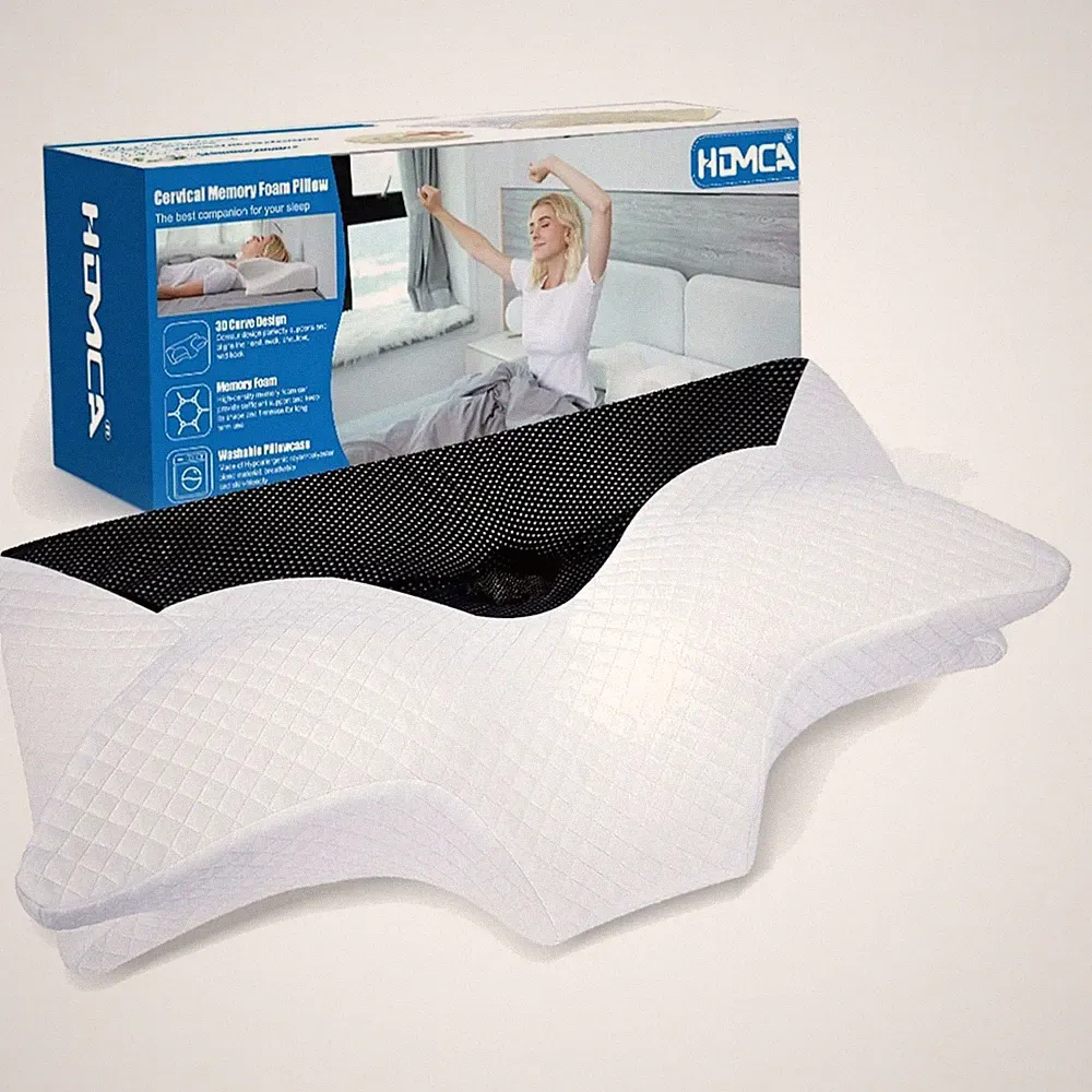 Orthopädisches Kissen Memory Foam Nackenstützkissen Kopfkissen