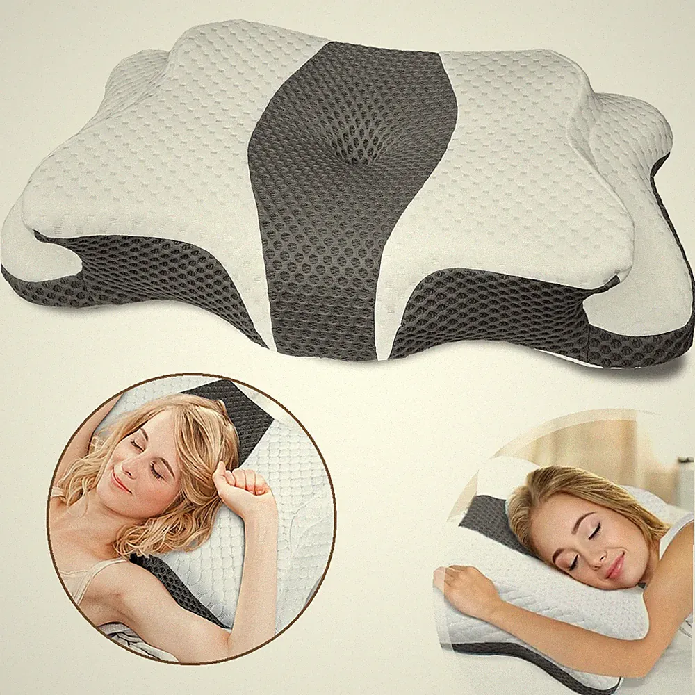 Orthopädisches Kissen Memory Foam Seitenschläferkissen Komfort Nackenstützkissen