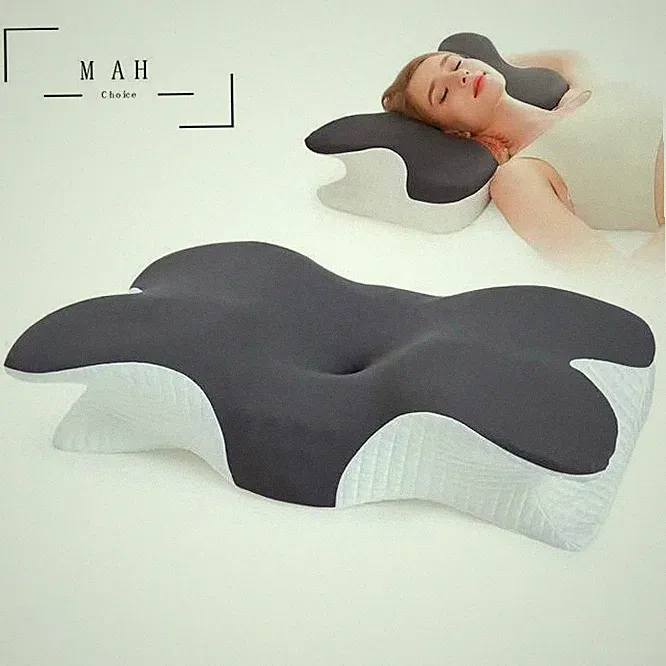 Orthopädisches Kissen Schlafkissen Memory Foam Seitenschläferkissen Ergonomisch
