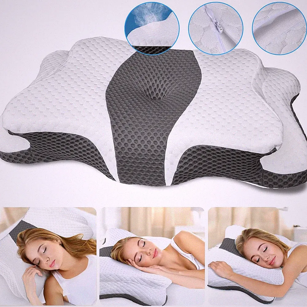 Schwarzes Orthopädisches Kissen