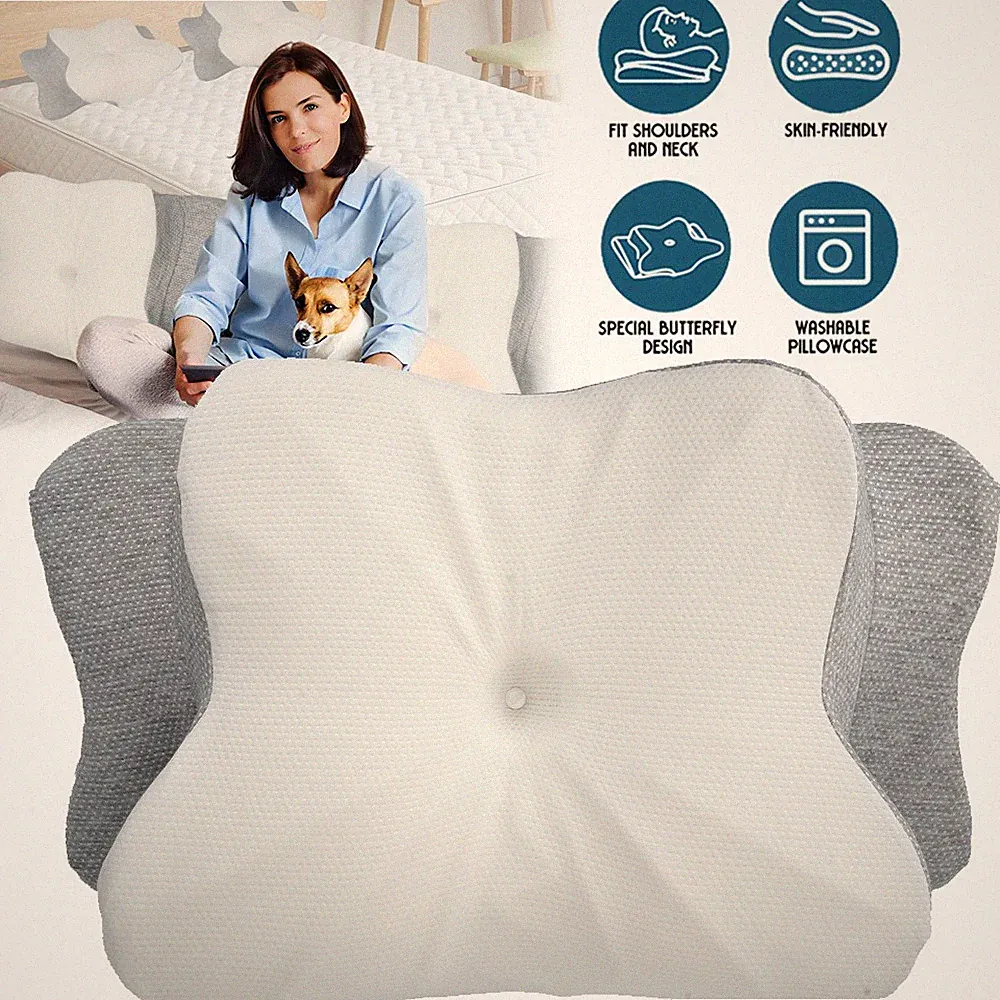 Orthopädisches Kissen Seitenschläferkissen Nackenstützkissen Memory Foam Kissen