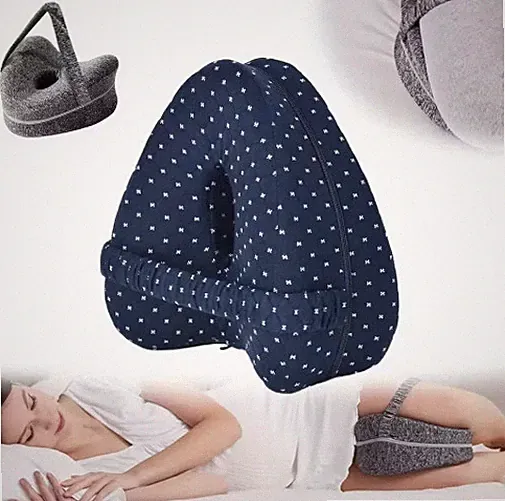 Orthopädisches Kniekissen Memory Foam Beinstütze Seitenschläfer Hüftkissen