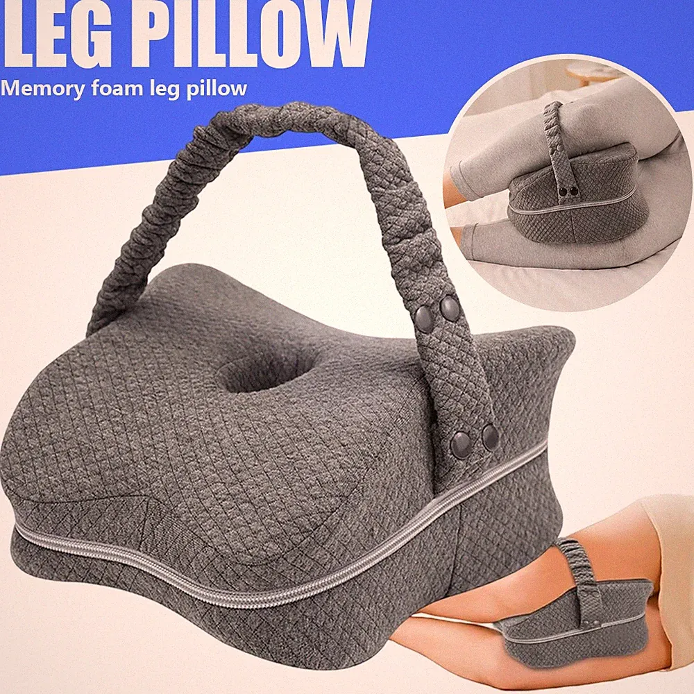 Orthopädisches Kniekissen Memory Schaum für Seitenschläfer Schwangerschaft Rücke