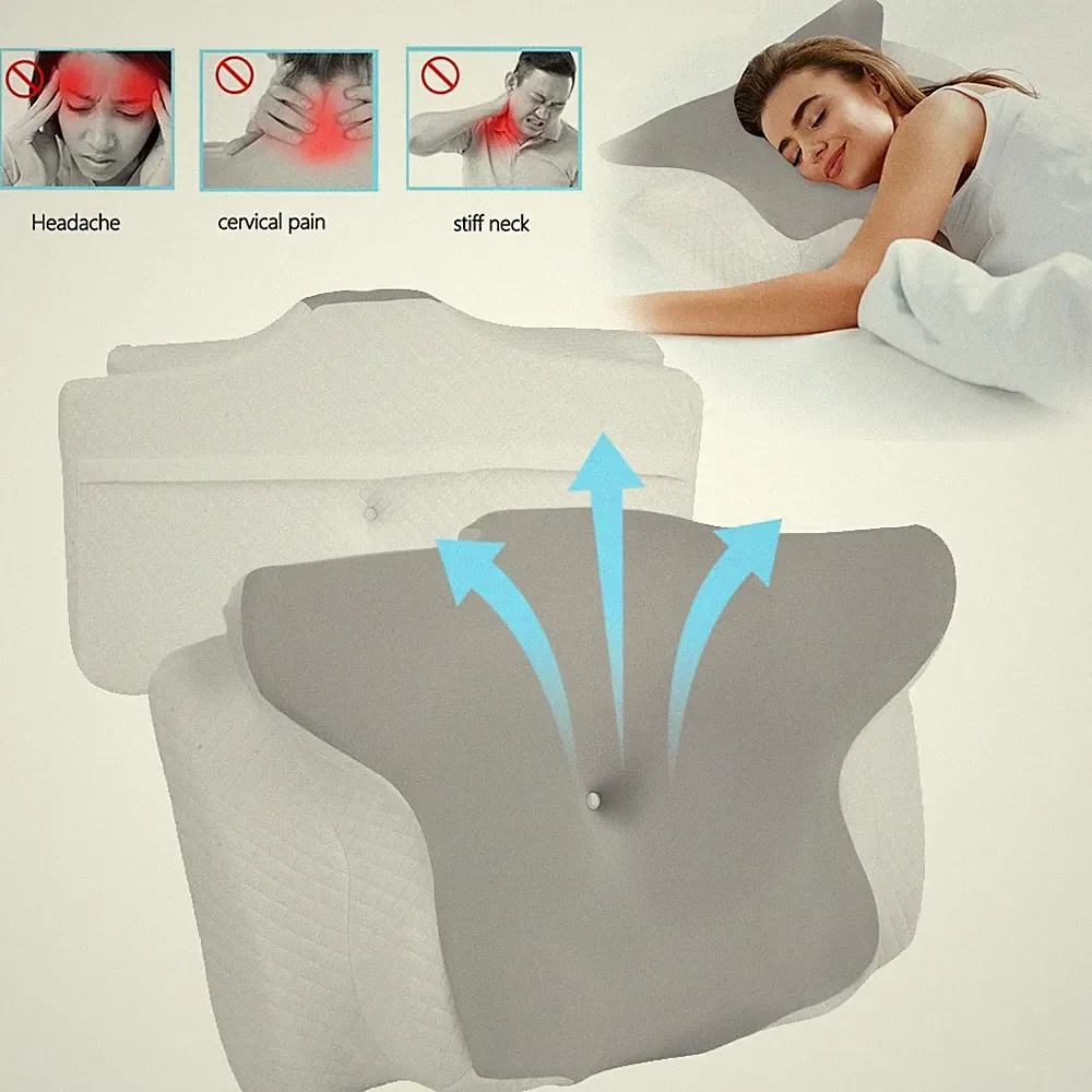 Orthopädisches Kopfkissen aus Memory Foam Orthopädisches Schmetterlingskissen
