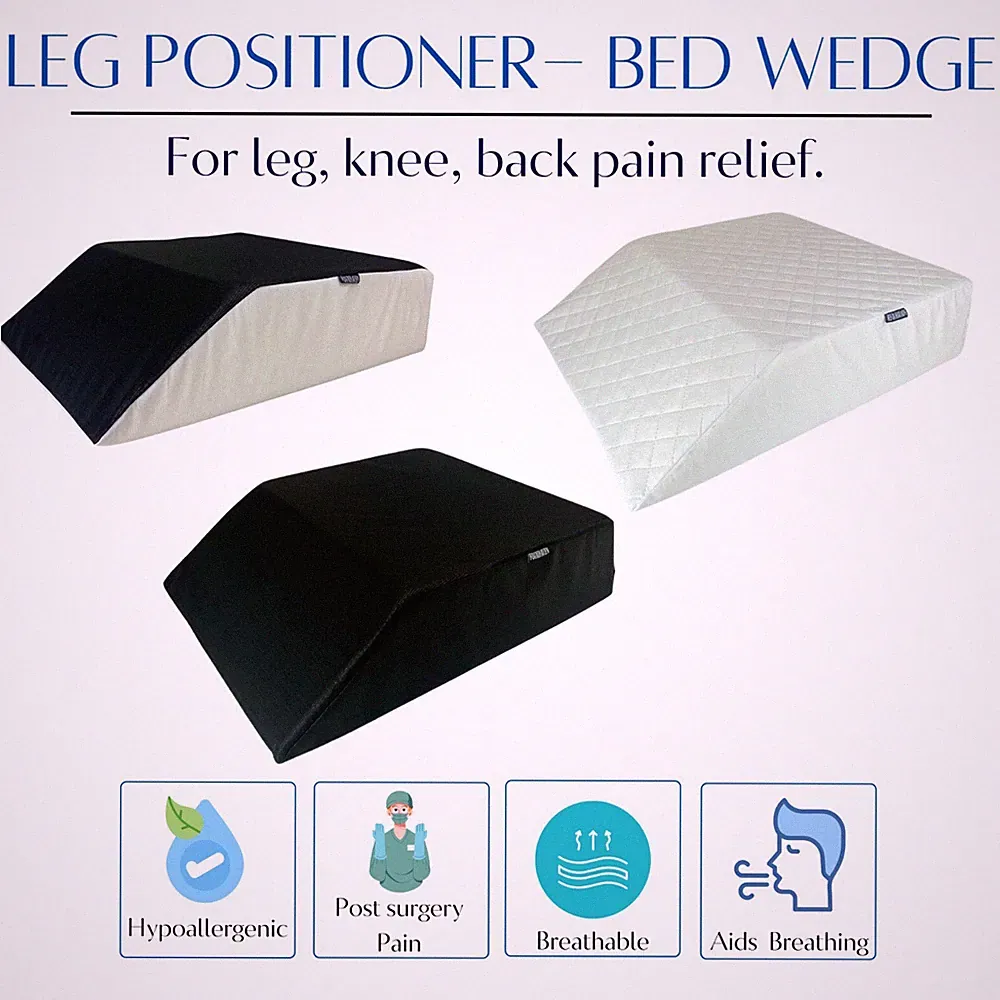 Orthopädisches Memory Foam Beinerhöhungskissen, Säurereflux, Beinschmerzen, Schwangerschaft.