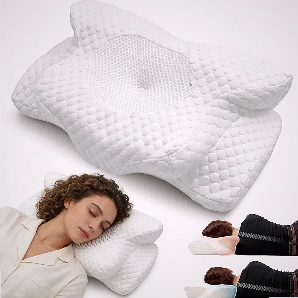 Orthopädisches Memory Foam Kissen Ergonomische Bei Hals Nacken Schulterschmerzen