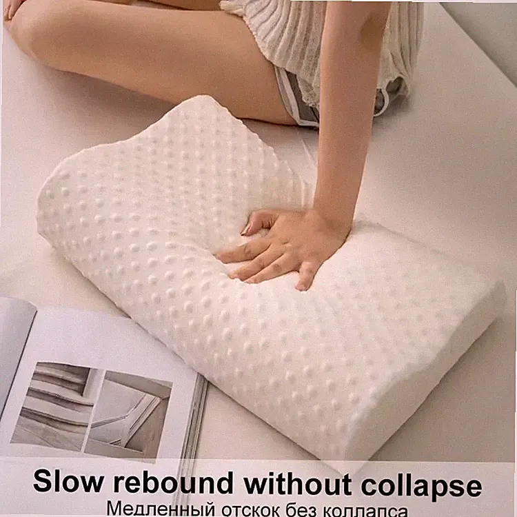 Orthopädisches Memory Foam Kissen verstellbar zur Entlastung Nacken Schultern Gut schlafen