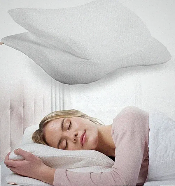 Orthopädisches Nacken Memory Foam Kissen für ergonomische Nackenschmerzen reb