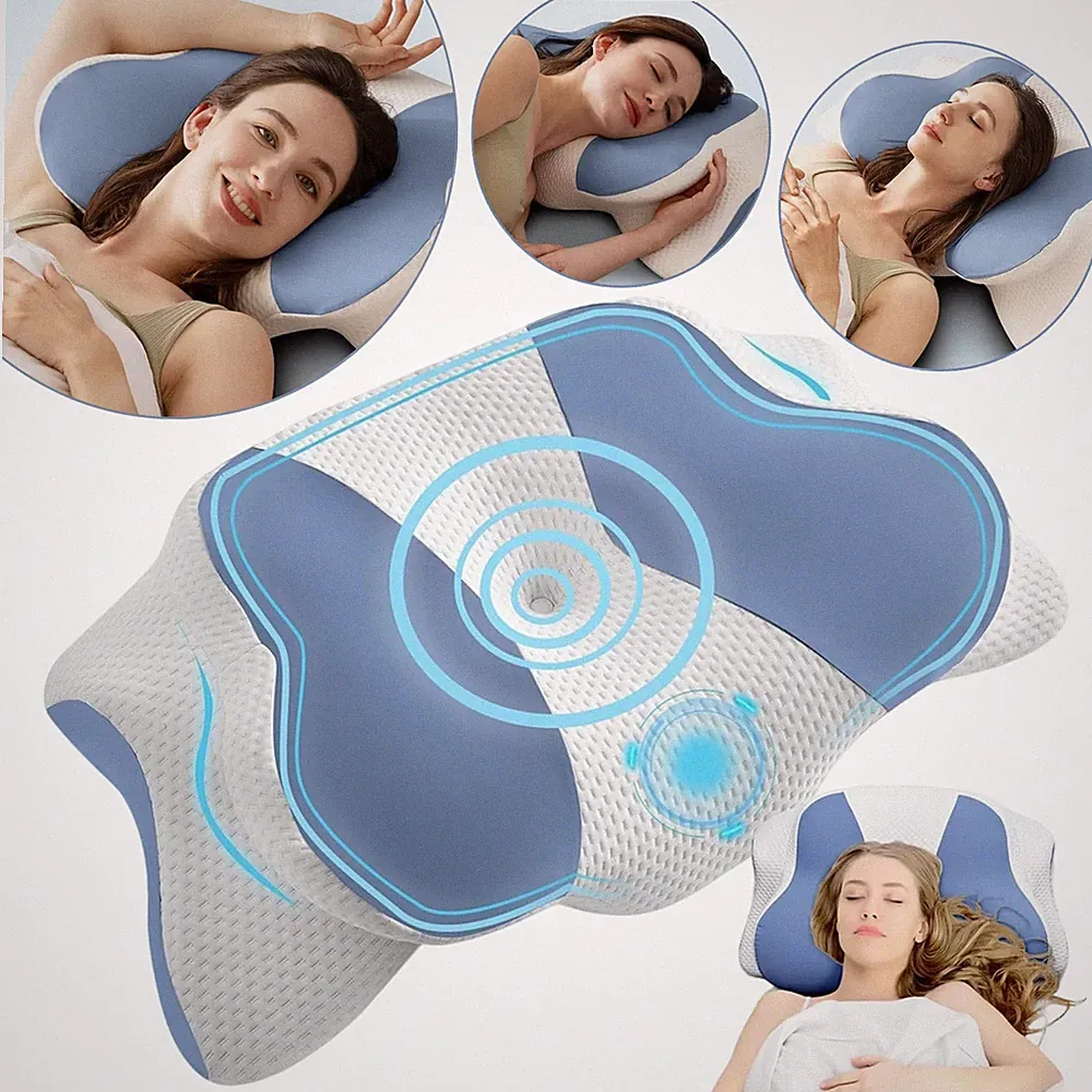 Orthopädisches Nackenkissen Kopfkissen Ergonomisches Memory Foam Kissen Geschenk
