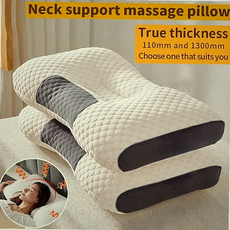 Orthopädisches Nackenkissen Massagekissen für Schlafkomfort Relax