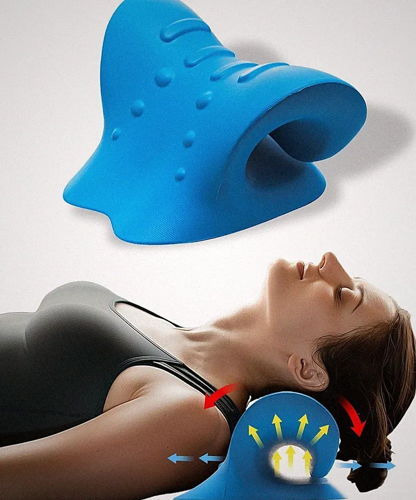 Orthopädisches Nackenkissen zur Korrektur von Verspannungen und Steifheit