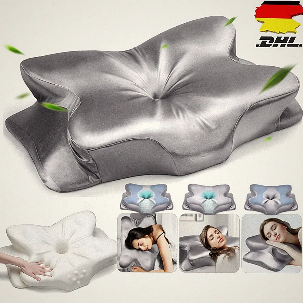Silbernes orthopädisches Kissen