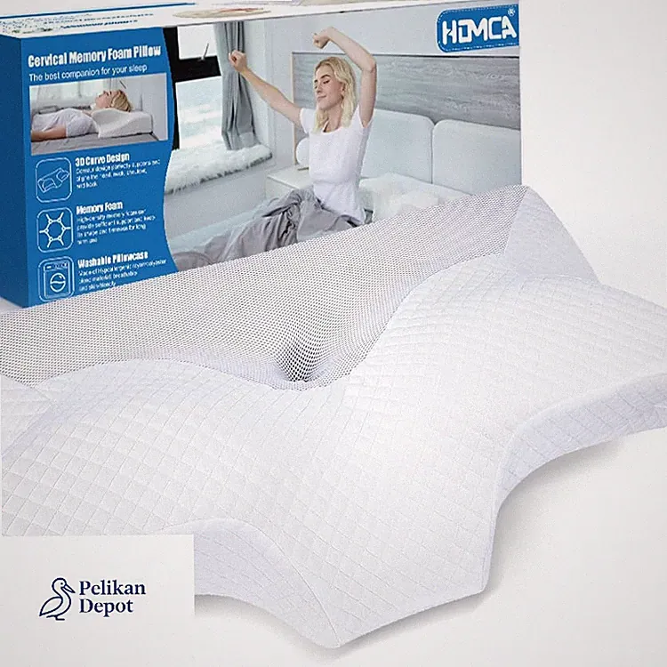 Orthopädisches Nackenstützkissen Memory Foam 70x40x8,5