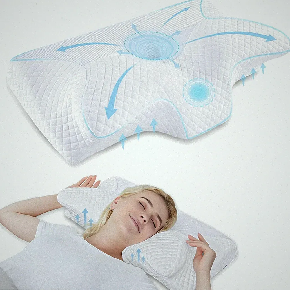 Orthopädisches Nackenstützkissen Memory Foam Homca ergonomisch