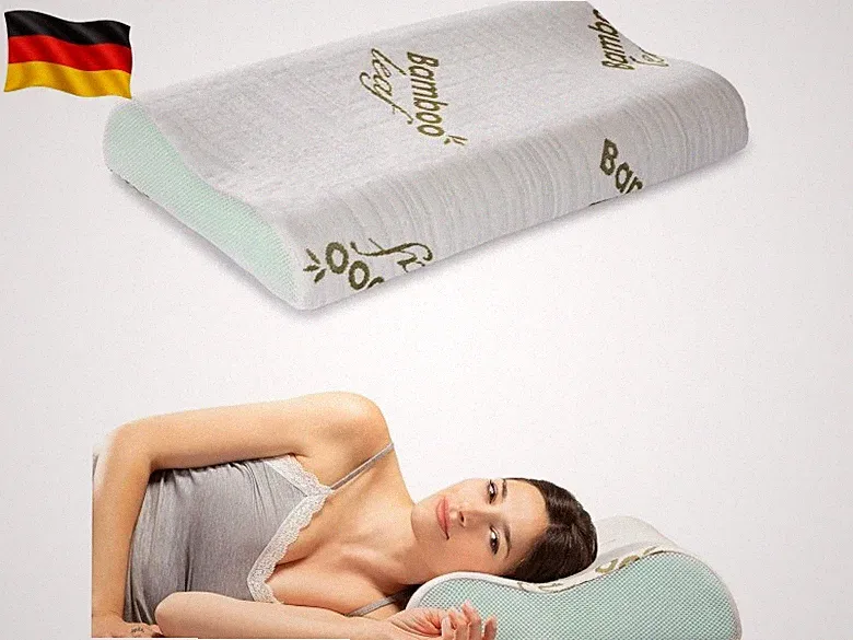Orthopädisches Nackenstützkissen Memory Foam Kopfkissen Nackenkissen E