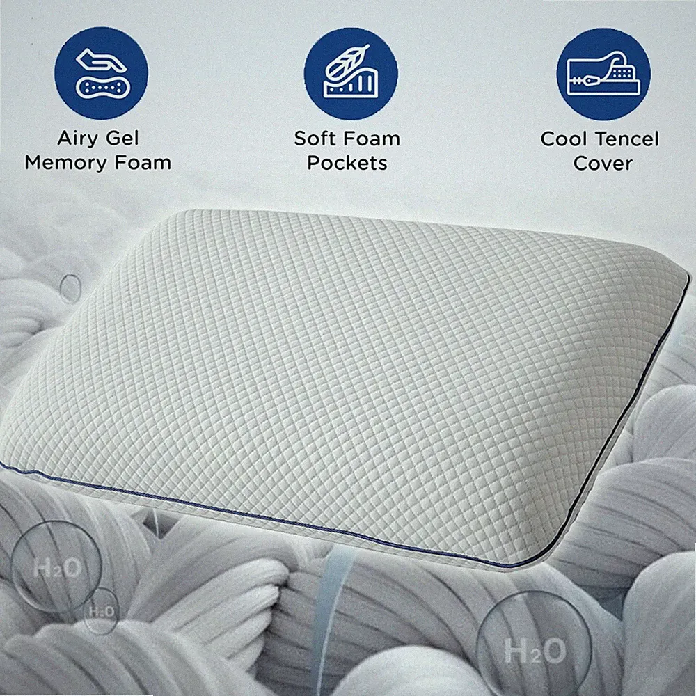 Orthopädisches Nackenstützkissen Nackenkissen Memory Foam Kissen Soft Kopfkissen